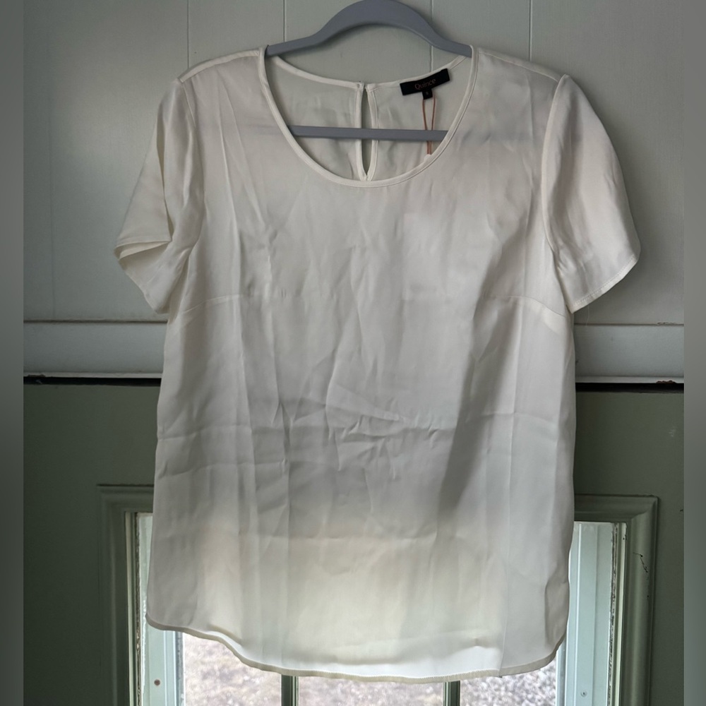 Quince - Washable Stretch Silk Tee